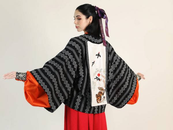 HuNian jumpsuit and kimono jacket - Image 4